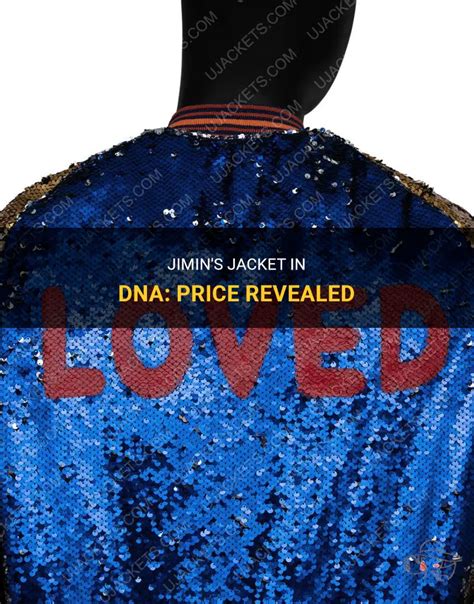 jimin dna jacket replica|Jimin's Jacket In Dna: Price Revealed .